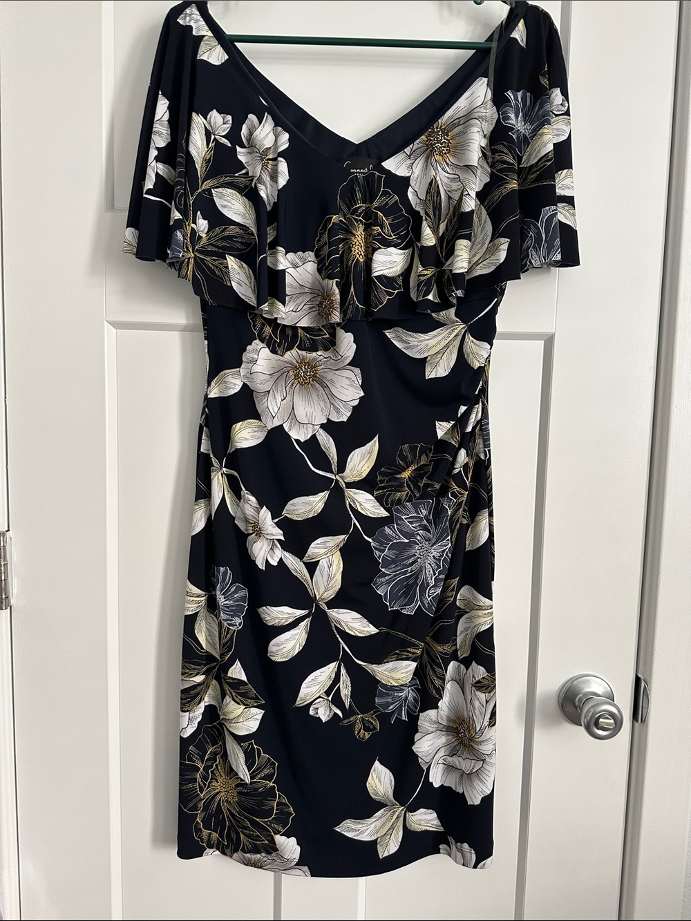 Floral Midi Dress - Classic Feminine Style NWOT